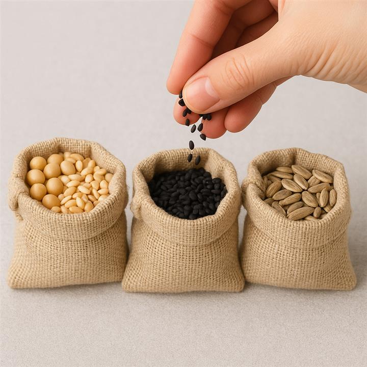 روغن و دانه‌های روغنی